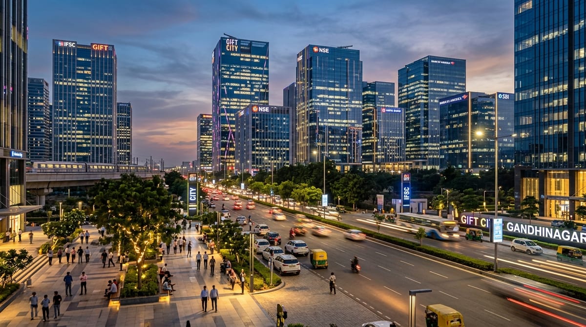 GIFT City Technology District in Gandhinagar
